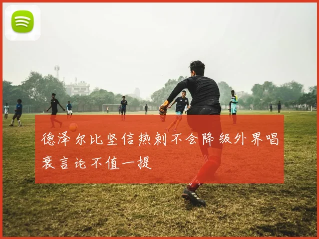 德泽尔比坚信热刺不会降级外界唱衰言论不值一提